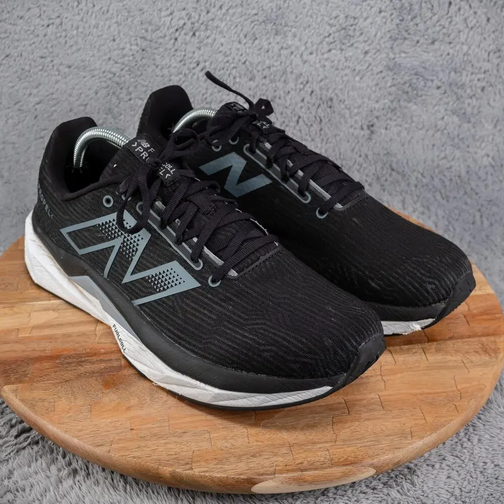 New Balance FuelCell Propel V5 Black White Running MFCPRLB5 Men’s Size 11.5 - Picture 1 of 11